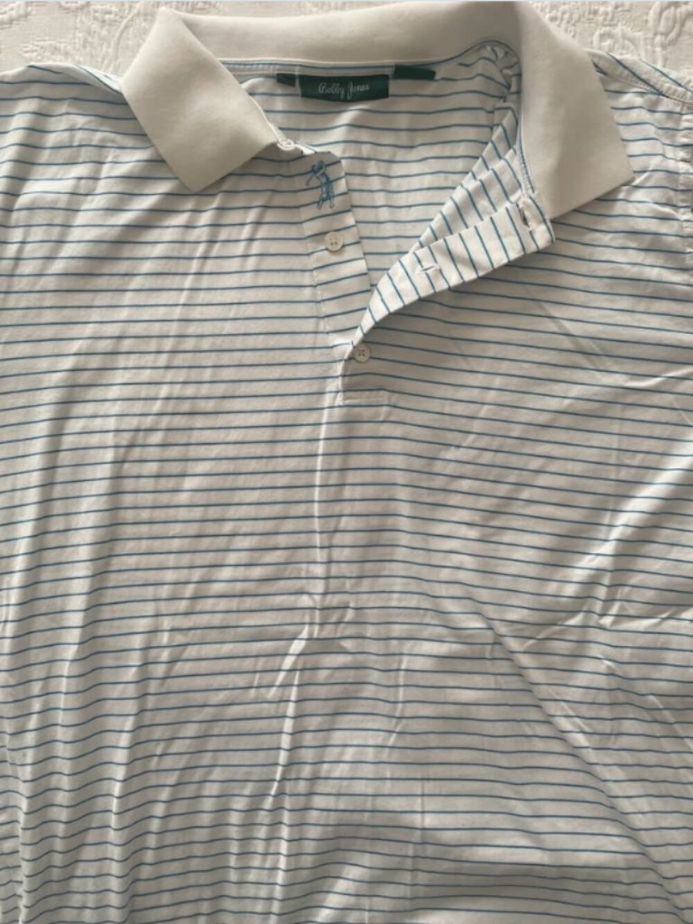 Mens Bobby Jones Golf L Golf Shirt Short Sleeve